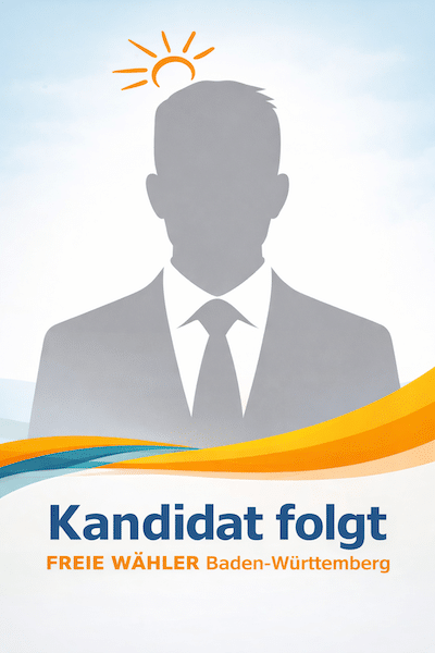 FREIE WÄHLER Kandidat Martin Staab, Liste 6