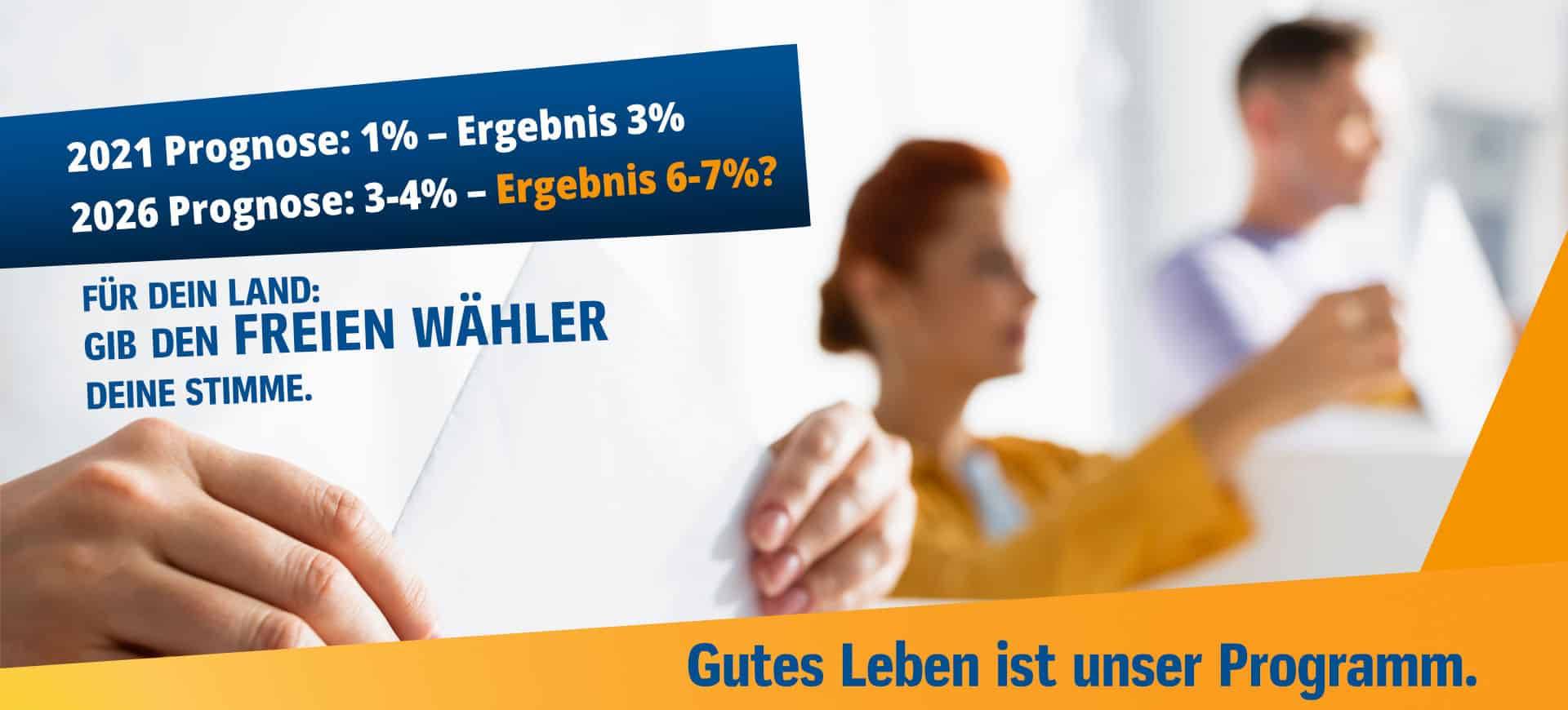 FREIE WÄHLER für den Landtag Baden-Württemberg 2026
